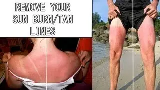 Photoshop CS6 Tan Lines & Sun Burn Lines Removal