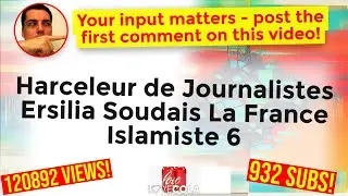 Harceleur de Journalistes   Ersilia Soudais   La France Islamiste 6