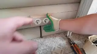 Ретро проводка в деревянном доме. Красота и стиль.