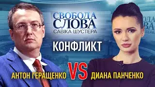 «Какую заработную плату Вы получали? Официально?» – спор между Антоном Геращенко и Дианой Панченко