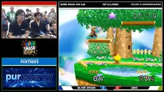 SSC 2018 - SSB64 - SilverSpoon (Fox) Vs. Zero (Falcon, Kirby) Smash 64 Loser's Top 24