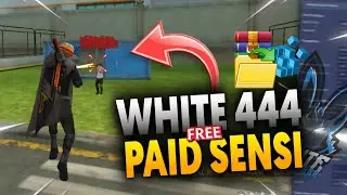 White 444 Paid Sensi For Free | 99.9999% Headshots | Bluestack 5, 4 | Msi 5, 4