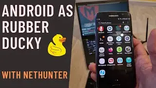 How to use Android as Rubber Ducky from NetHunter - part 1 | Tutorial | HID | BadUSB