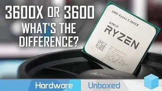 AMD Ryzen 5 3600 vs. 3600X, Is The X Worth It?