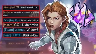 GRANDMASTER Black Widow in Marvel Rivals: DOMINATING While Everyones Toxic