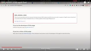 ERR_NGROK_3208 | Fixed ngrok banned error