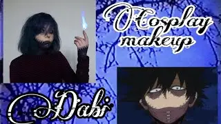 Dabi cosplay makeup