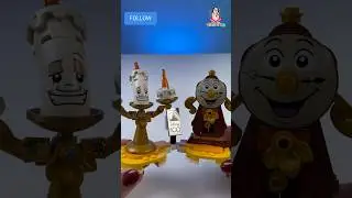 Disney 100 Beauty and the Beast LEGO Set!  #disney100 #fyp #shorts #ytshorts #viral #foryou #disney