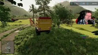 Farming Simulator 22 Agro Sul Rice Brazil Live Stream