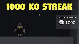 1000 KO Streak in Teen Titans Battlegrounds (Roblox)