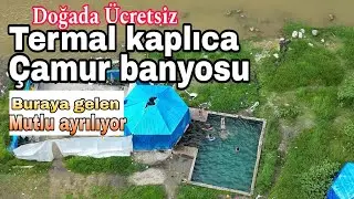 Doğada Ücretsiz Şifalı Kaplıca suyu ve Çamur Banyoları / Düğüncüler Hamamı / Büyükorhan / Bursa