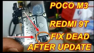 poco m3 dead solution, Redmi 9T dead boot repair after update