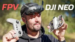 DJI NEO FPV ДРОН? DJI Goggles 3 + DJI FPV Remote Controller 3 / КАК ЛЕТАТЬ НА ДРОНЕ DJI NEO В АКРО 😎