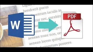 How To Convert a Word documents to PDF || Bangla Tutorial