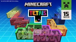 Minecraft x Tetris®