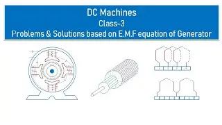 How to calculate generated e.m.f in DC machines? what is lap winding and wave winding.?