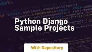 python django sample projects