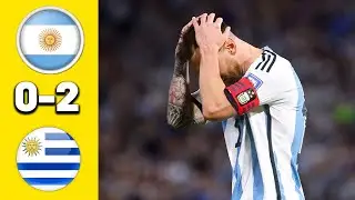 Argentina x Uruguay 0-2 MESSI'S MISTAKE AND DARWIN SCORE