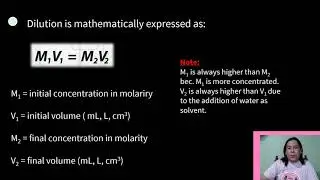 DILUTION