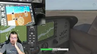 X-Plane G1000 on your iPad -  C172 - Planecommand Beta - Duet Display