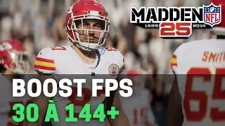 BEST PC Settings for Madden 25! (Maximize FPS & Visibility)