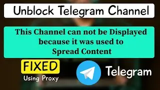 How to Unblock All Telegram Blocked Channel !!