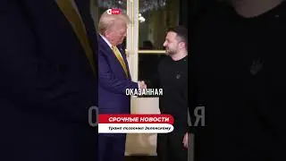 Трамп поговорил с Зеленским