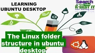 The Linux folder structure in ubuntu desktop