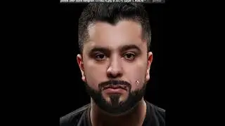 How to add beard or mustache easily in photoshop 2024