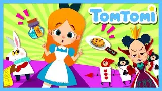 Alice In Wonderland | Fairy Tales📖 | Bedtime Stories | Cartoon for Kids | TOMTOMI