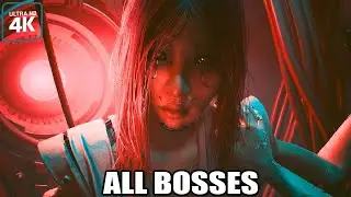 Cyberpunk 2077: Phantom Liberty - All Bosses (With Cutscenes) 4K 60FPS UHD PC