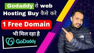 How To Buy GoDaddy Hosting 2023 [Step-By-Step] | Buy hosting and FREE domain on Godaddy