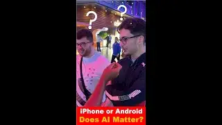 iPhone or Android - Does Google's AI Matter? (People's Reaction)