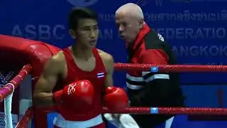 Murodjon Akhmadaliev (UZB) vs. Chatchai Butdee (THA) Asian Championships 2015 Final (56kg)