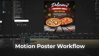 Motion Poster Workflow - Adobe After Effects 2022