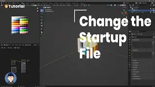 How to change your startup file options in Blender | Quick Tip