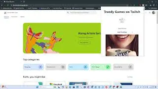 twitch trendy games chrome extension