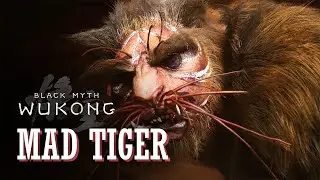 Black Myth Wukong - Mad Tiger Secret Boss Fight (2K 60FPS)