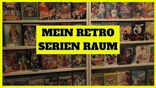 Room Tour 2019  | Meine Zeichentrickserien 90er 80er und TV Serien 90er 80er | Retro TV Serien