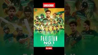 ODI No#1 ranking team Pakistan 🇵🇰 2023 