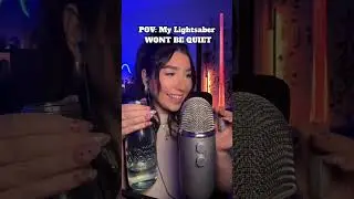 LIGHT SABER ASMR 🤩🤩