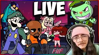 PLAYING THE NEWEST AND HARDEST MODS! | Friday Night Funkin Mods | FNF TOP MODS | 🔴 GGTV FNF LIVE