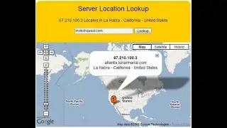 Physical Location of Server