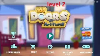 [Walkthrough] 100 Doors of Artifact - 100 Doors of Artifact level 2 - Complete Game