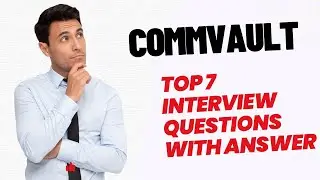 Commvault Interview Question & Answer || Commvault Interview || Part-1