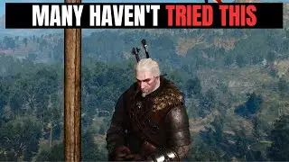 Even after 2 years of playing, I didn't know this - Witcher 3