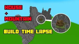 Mountain Range Time-Lapse | Minecraft