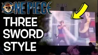 One Piece Live Action Zoro Three Sword Style Revealed