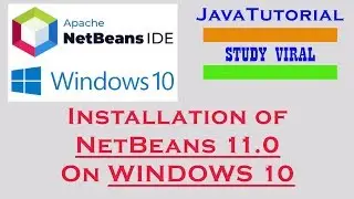 How to Install NetBeans 11 IDE on Windows 10 - Study Viral