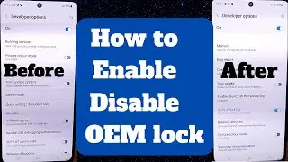 OEM solution unlock OEM samsung Galaxy all Android version